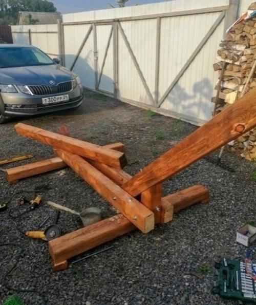 Мы делаем гамак на участок своими руками! 03