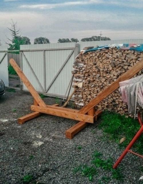 Мы делаем гамак на участок своими руками! 04