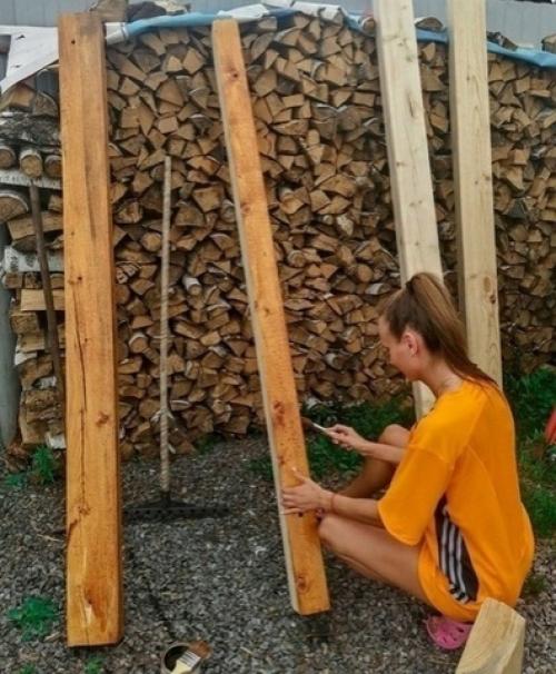 Мы делаем гамак на участок своими руками! 02