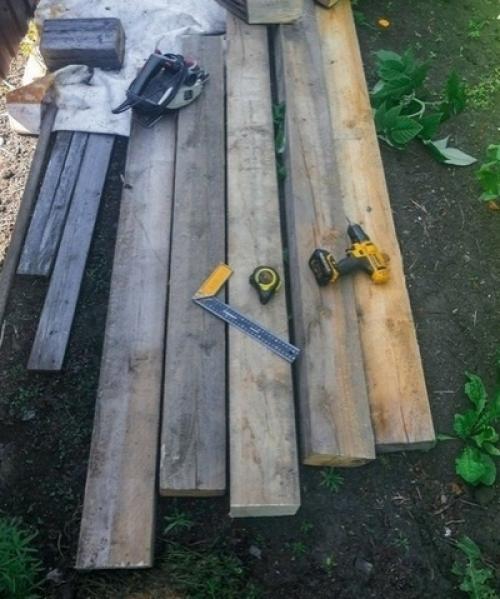 Мы делаем гамак на участок своими руками! 

