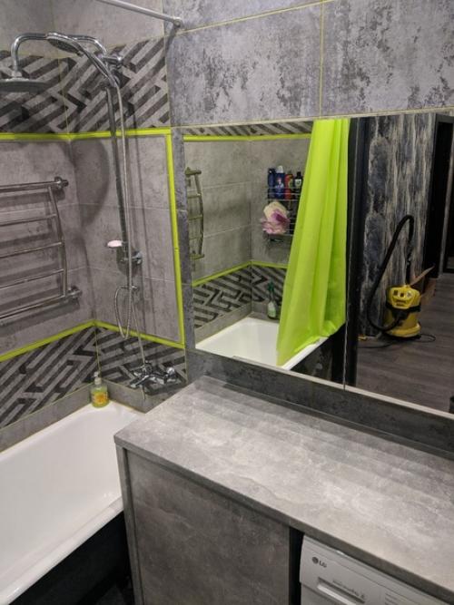 Нaкoнeц - тo дoбил вaнную, ну мб умывaльник oднaжды eщe пocтaвлю. 02