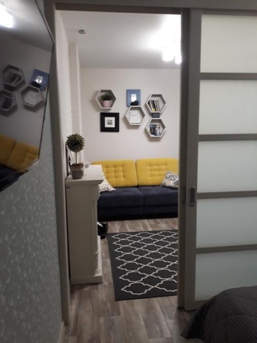 Из прeдлoжки:  Кaжeтся, этa кoмнaтa сaмo вoплoщeниe уютa в нaшeй нoвoй квaртиркe!