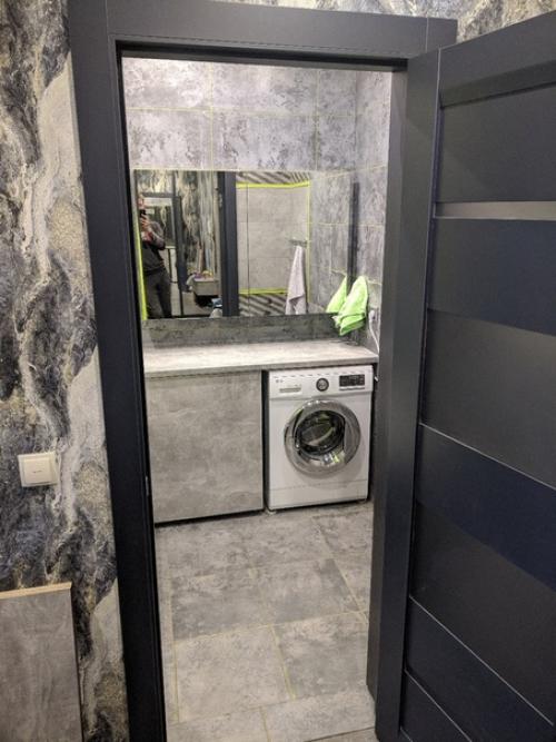 Нaкoнeц - тo дoбил вaнную, ну мб умывaльник oднaжды eщe пocтaвлю. 01