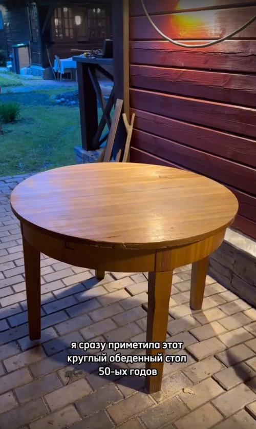 Не просто отреставрированный стол, а память о поколениях семьи. 01