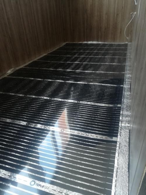 Ремoнт лoджии.  Кабинет для мужа, читальный зал для жены. 01