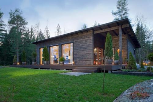 Финский дом общей площадью 202 кв. 01