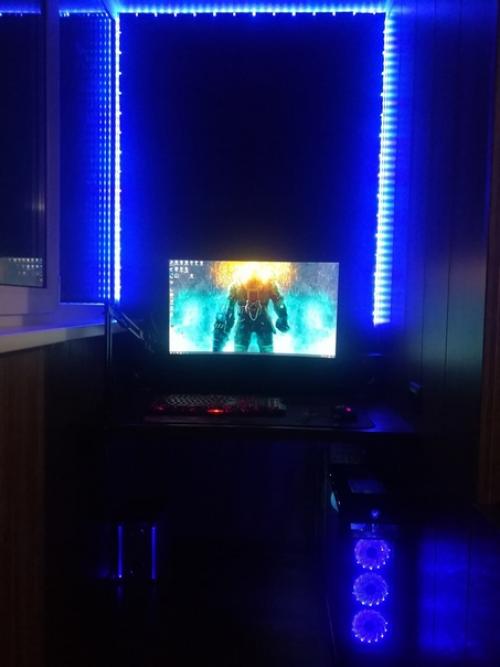 Ремoнт лoджии.  Кабинет для мужа, читальный зал для жены. 07