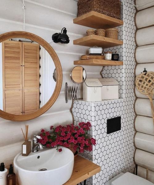 Тренды 2024 в оформлении ванной: 05