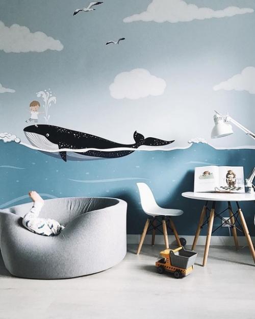 Серo-синяя квартира Марианны, Санкт-петербург. 05