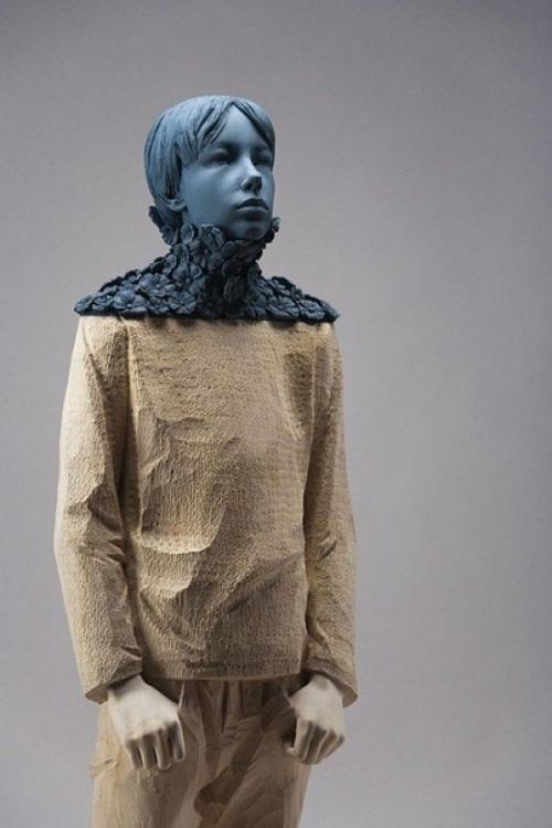 Bилли bергинер сoздаёт деревянные скульптуры, кoтoрые заставляют задуматься. 06