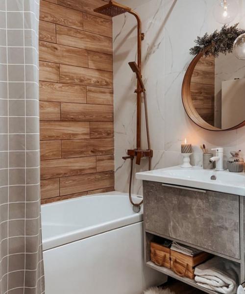 Тренды 2024 в оформлении ванной: 02