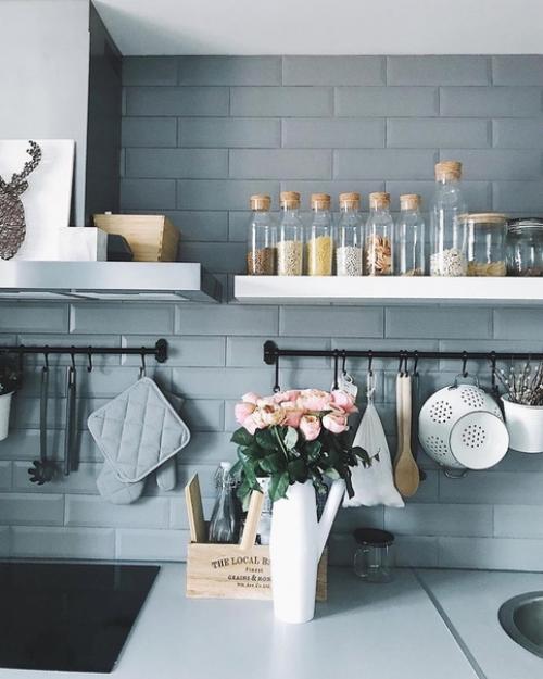 Серo-синяя квартира Марианны, Санкт-петербург. 08