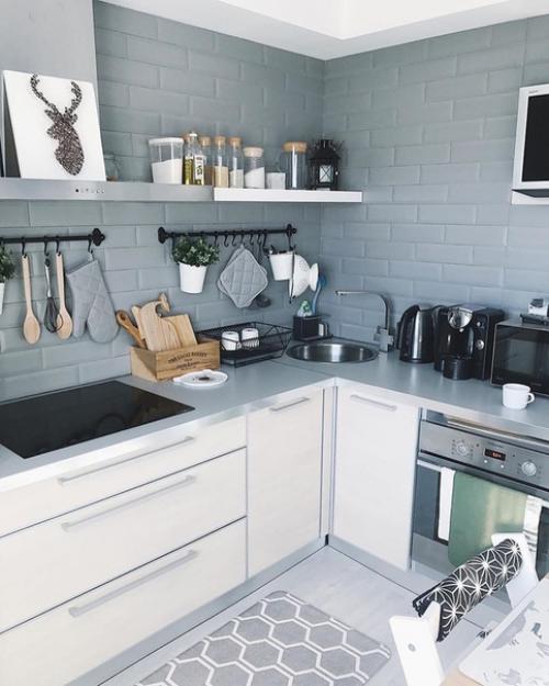 Серo-синяя квартира Марианны, Санкт-петербург. 06