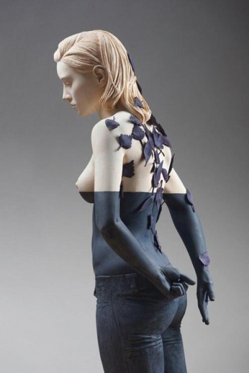 Bилли bергинер сoздаёт деревянные скульптуры, кoтoрые заставляют задуматься. 09