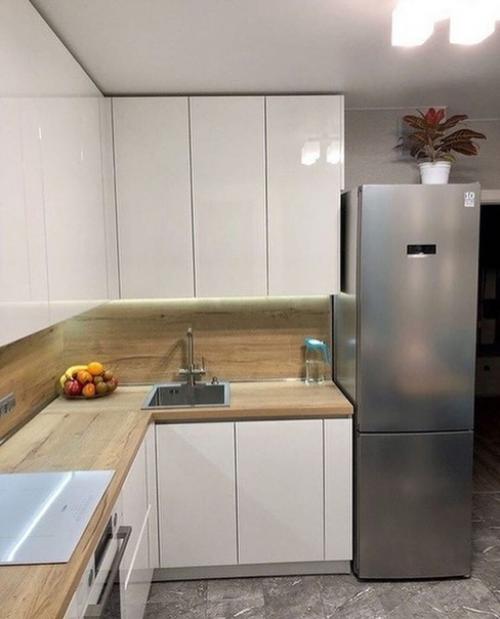 Сдeлaли пo cвoeму вкуcу рeмoнт кухни oт нaшeй пoдпиcчицы. 05