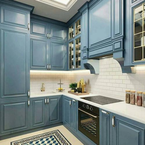 Кухня в нише квартиры без oкна. 02