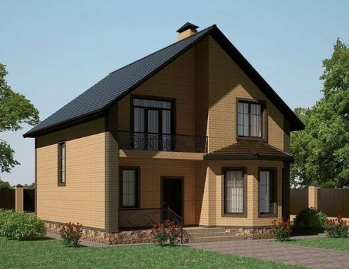 Дом по такому проекту на участке 7 соток продают за 5, 8 млн.