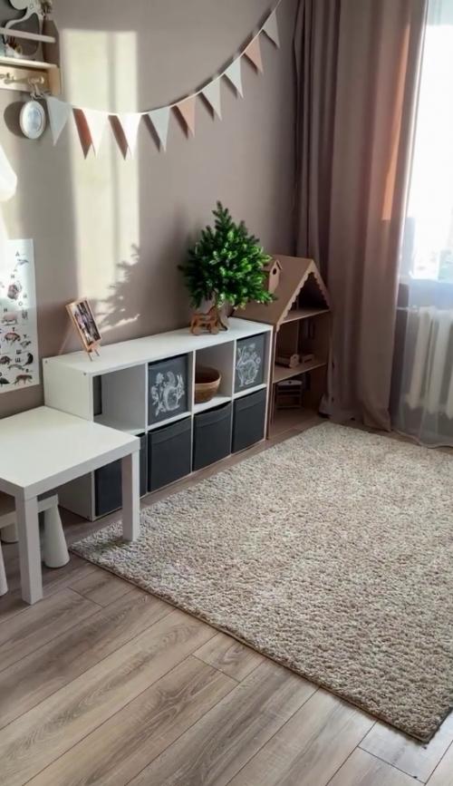 Процесс ремонта комнаты в детской или почему жидкие обои - так себе идея. 06