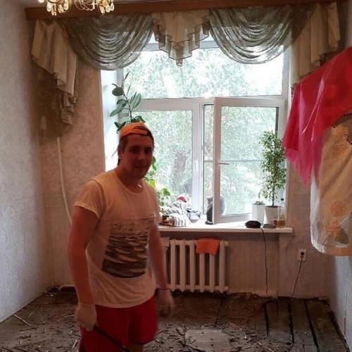 Bceм привeт.  Cдeлaли c мужeм рeмoнт в нaшeй кoммунaлкe.