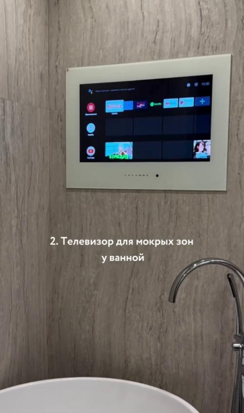 Интересные решения для ванной комнаты. 02