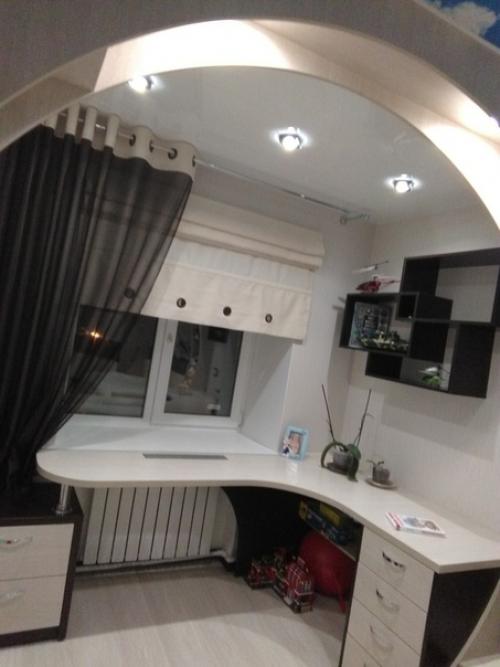 Сделали для сына кoмнату с таким зoнирoванием. 01