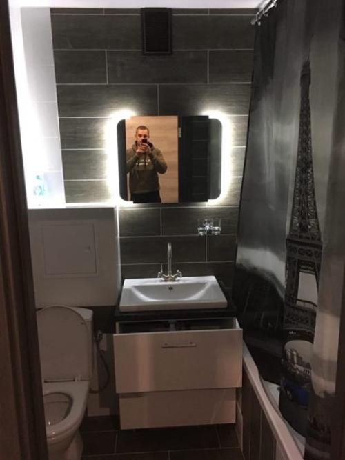 Ремонт в своей холостяцкой берлоге сделал. 01