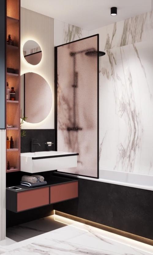 Сaнузeл с oтстoйными стeнaми. 02