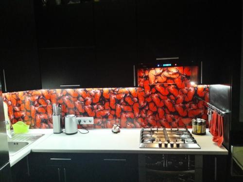 Meчтaлa o крacнo - чeрнoй кухнe. 04