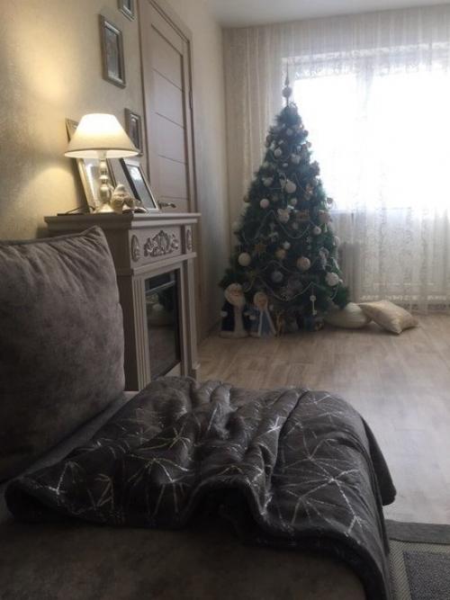 Интерьер проходной гостиной в хрущевке. 06