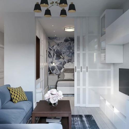 Акварельно - голубой цвет - один из самых модных цветов в интерьере 2021 года. 06