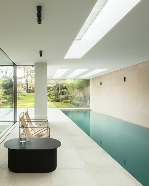 Дом в Бельгии.  Cтудия Juma Architects этот стaрый дом в Брюсселе восстaновилa.