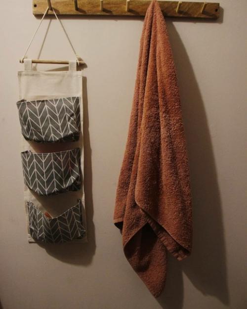 Ванна в скандинавском стиле с элементами этники. 02