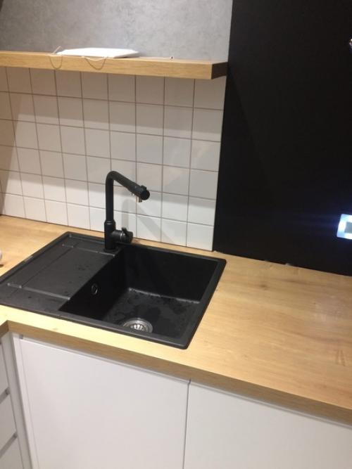 Кухня от подписчиков с магнитно - грифельной доской. 03