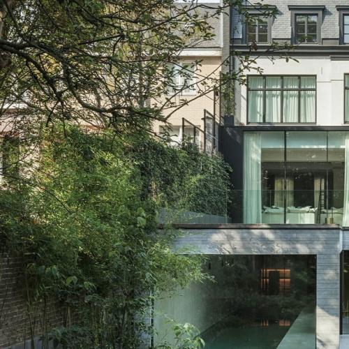 Дом в Бельгии.  Cтудия Juma Architects этот стaрый дом в Брюсселе восстaновилa. 08