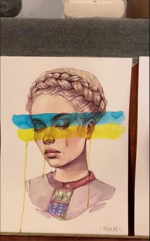 Необычные картины, описывающие нынешние события. 01