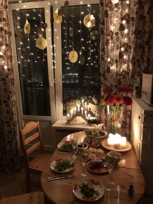 Уютные кухонки для тихих семейных посиделок. 02