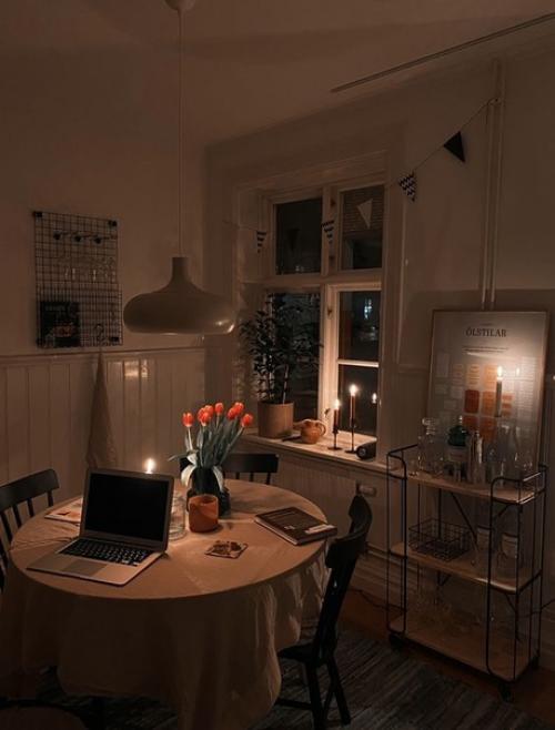 Уютные кухонки для тихих семейных посиделок. 04