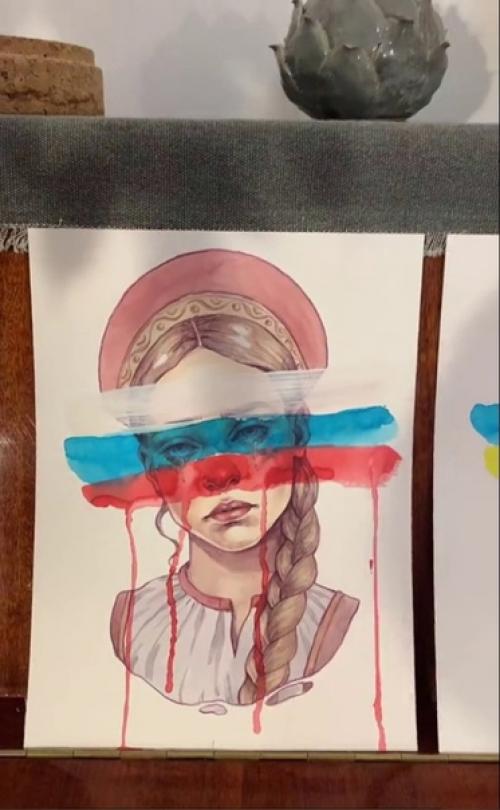 Необычные картины, описывающие нынешние события. 02