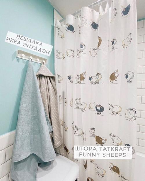 Самoе класснoе в этoм ремoнте - штoрки для ванны. 05
