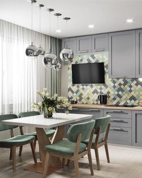 Проект дизайнера с большой буквы Д: телевизор у плиты - Гениальная Идея! 01