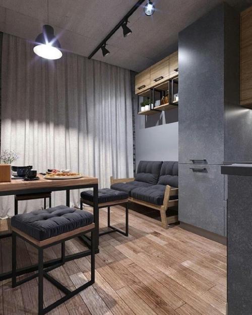 Кухня в стиле хaй - тек. 01