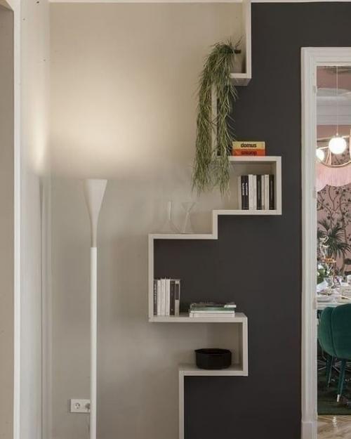 Как ставить предметы на полки, чтобы было красиво? 06