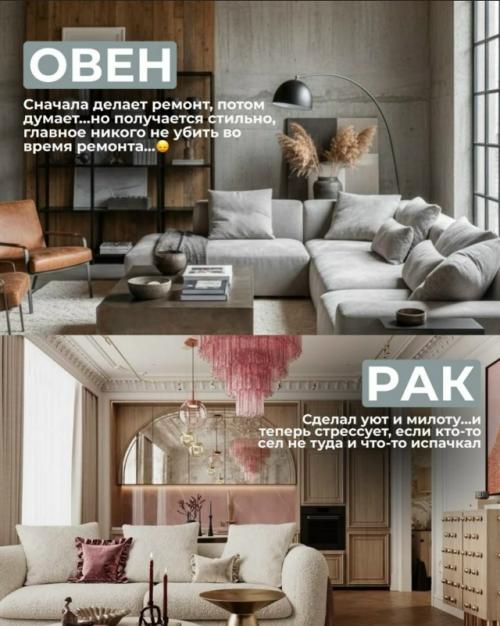 Какой дизайн интерьера у вашего знака зодиака. 01