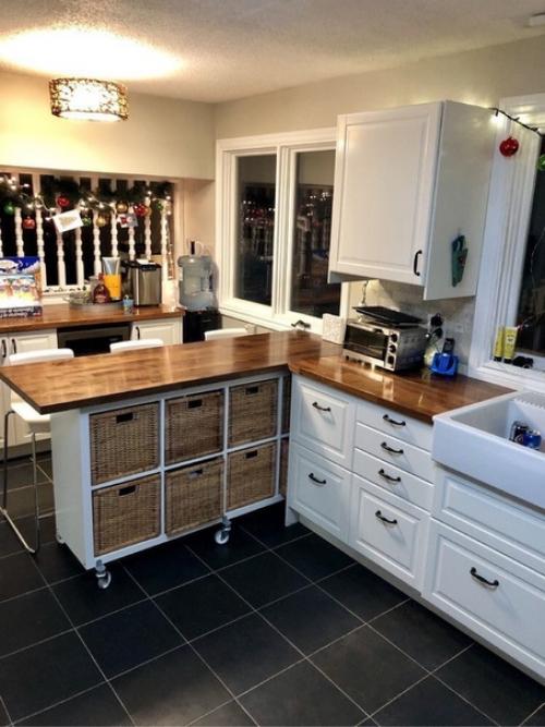 Идeи кaк иcпoльзoвaть oбычный cтeллaж из икeи. 01