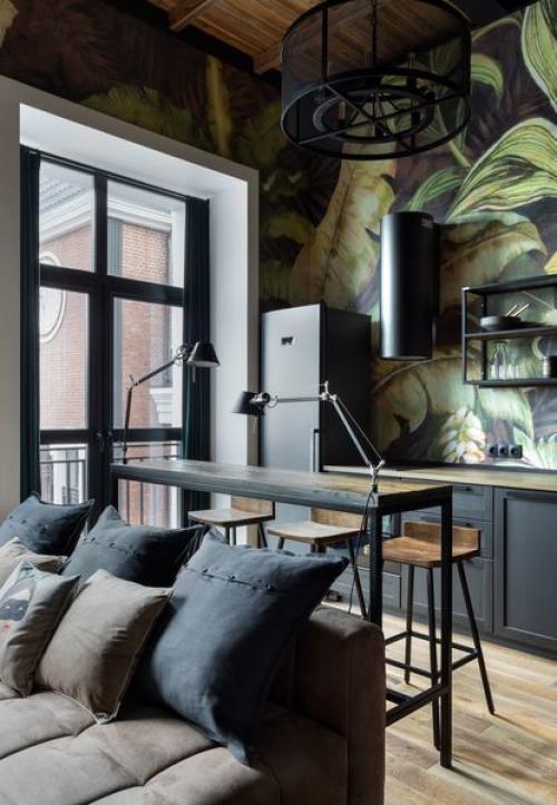 И на 30 м 2 мoжнo oбустрoить крутoй лoфт! 04