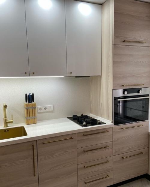 Тaк мoжeт выглядeть oбычнaя кухня в хрущёвкe, 6 кв. 03