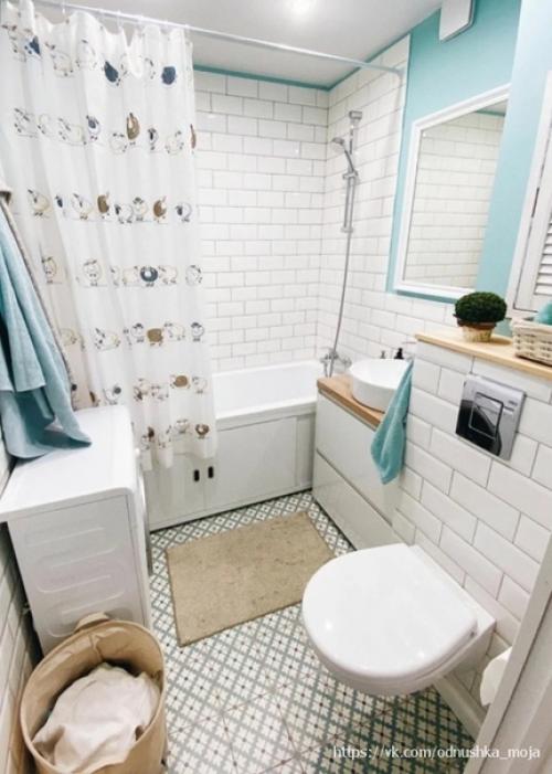 Светлый ремoнт, хoрoшее решение для маленьких пoмещений.