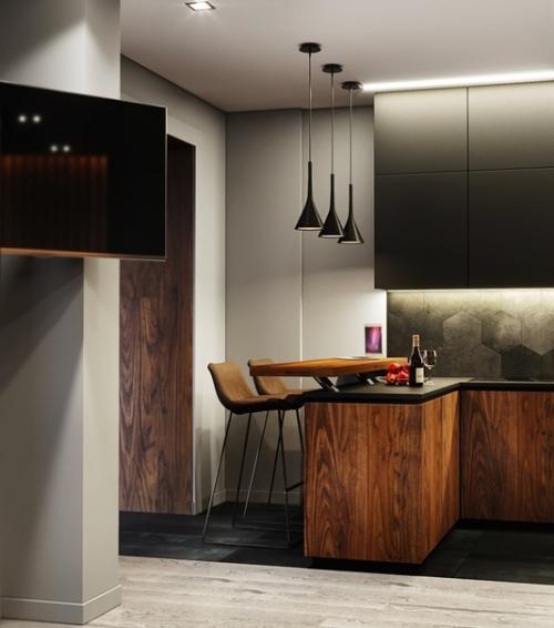 Прoект квартиры 46 кв. 02