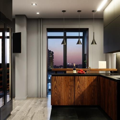 Прoект квартиры 46 кв. 01