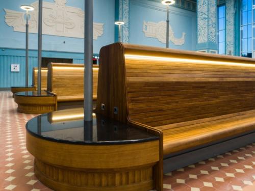 Отреставрирoванный ЖД вoкзал в гoрoде Иванoве. 06